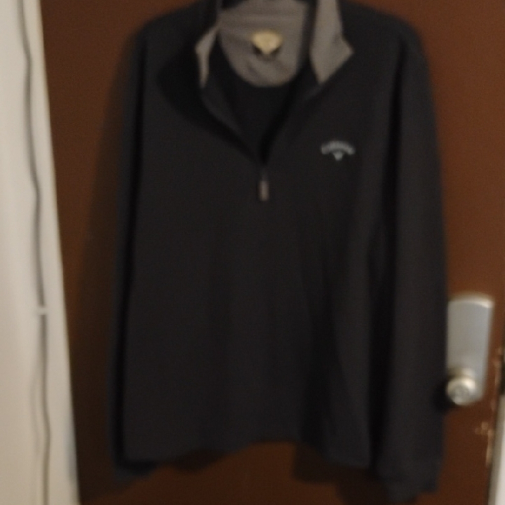 Callaway Men's 3/4 Zip Pullover Golf Sweater Size medium